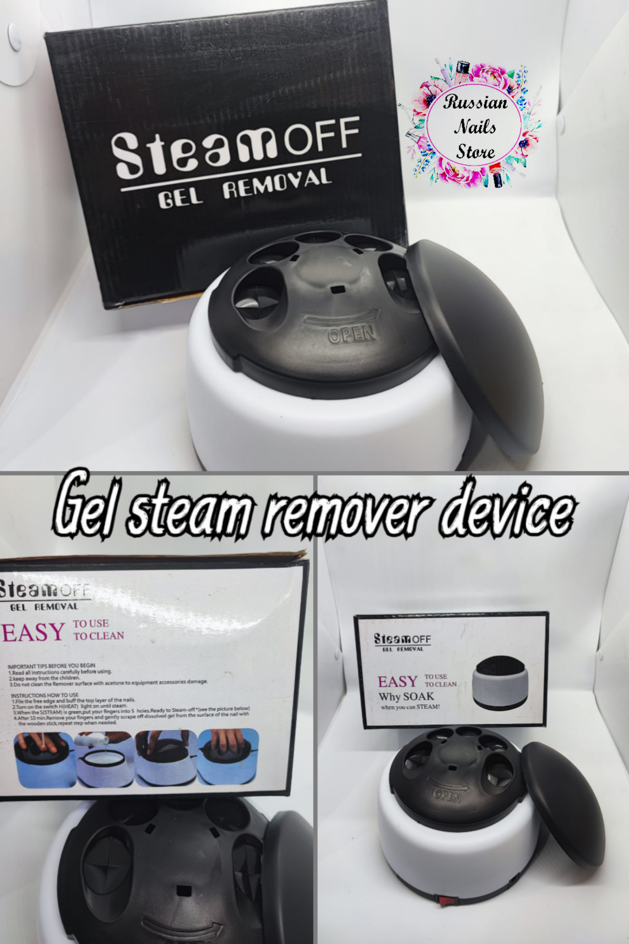 Gel Steam Remover Devise