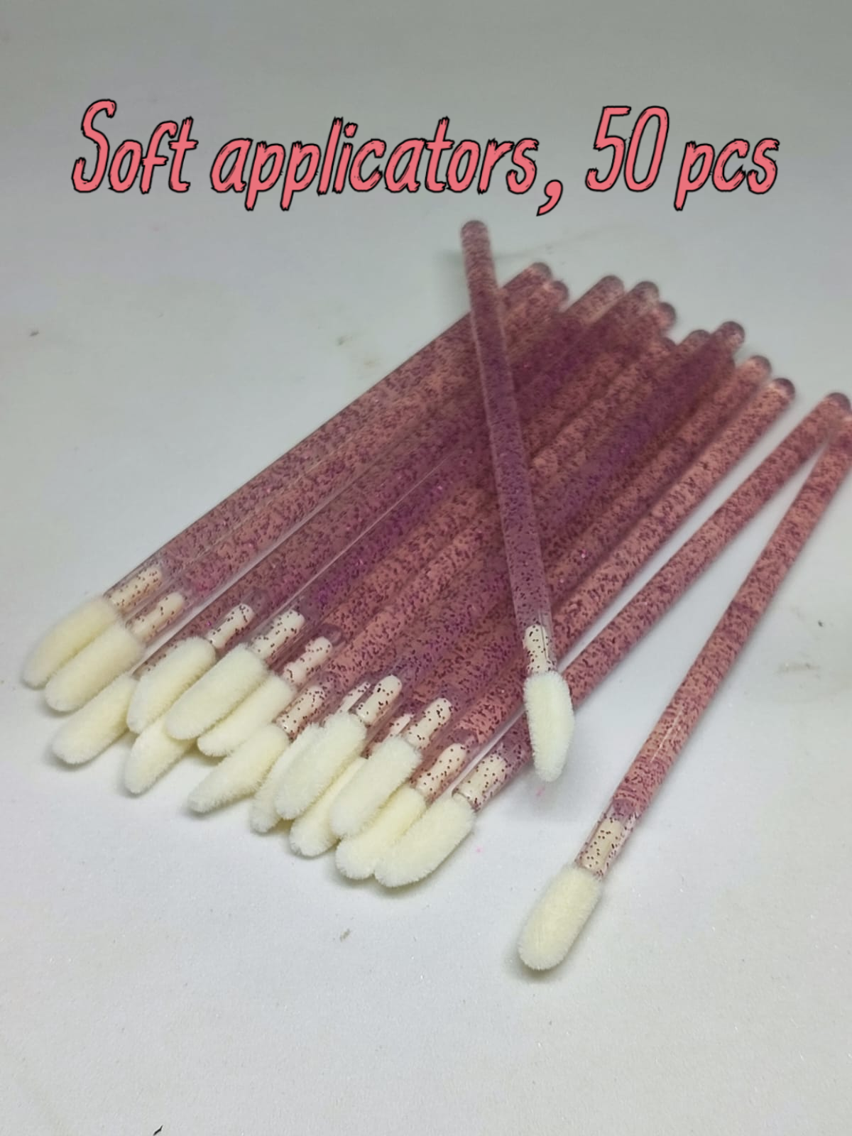 Glitter Soft Applicators 50pcs