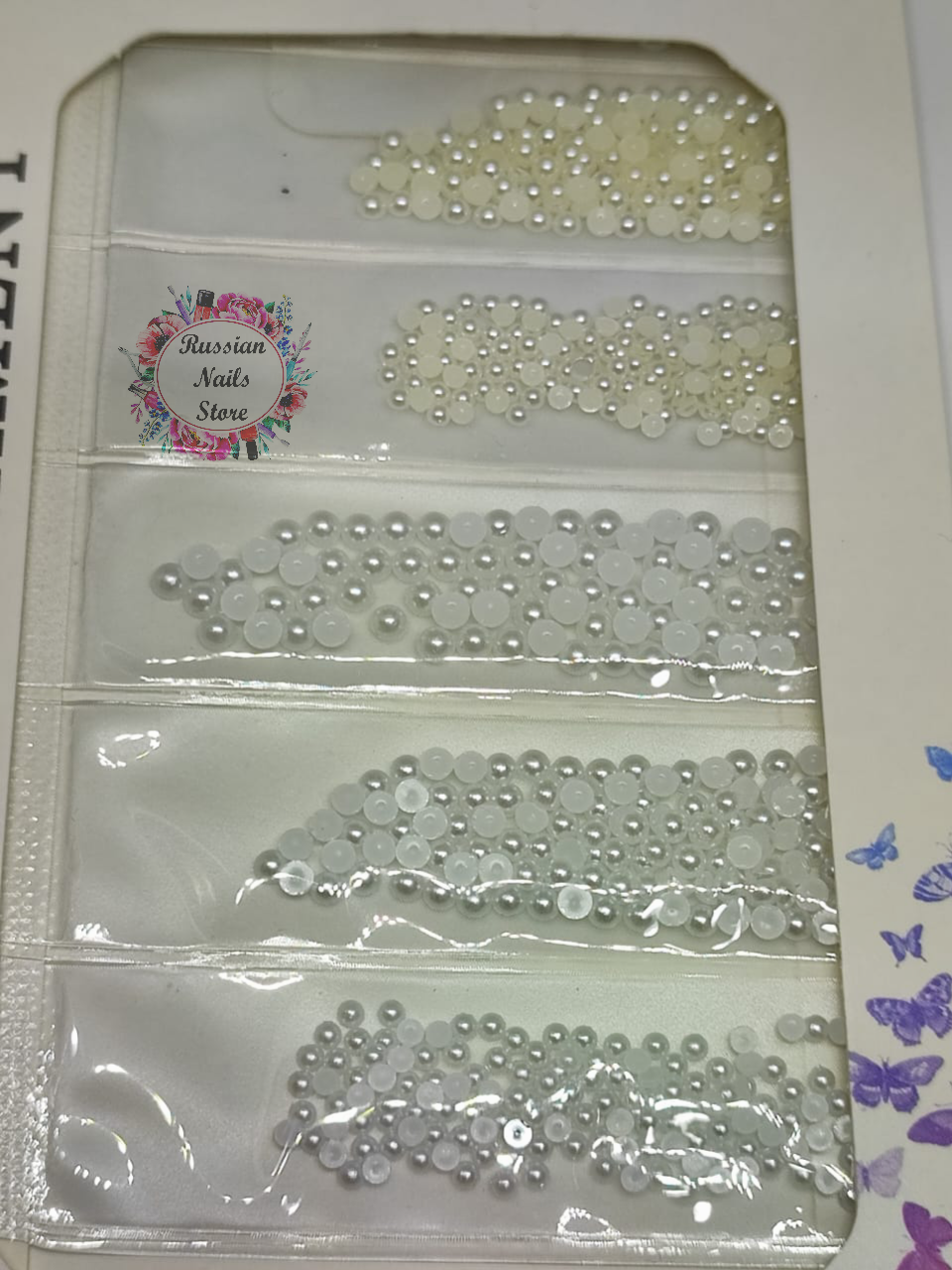 pearl stones mix sizes