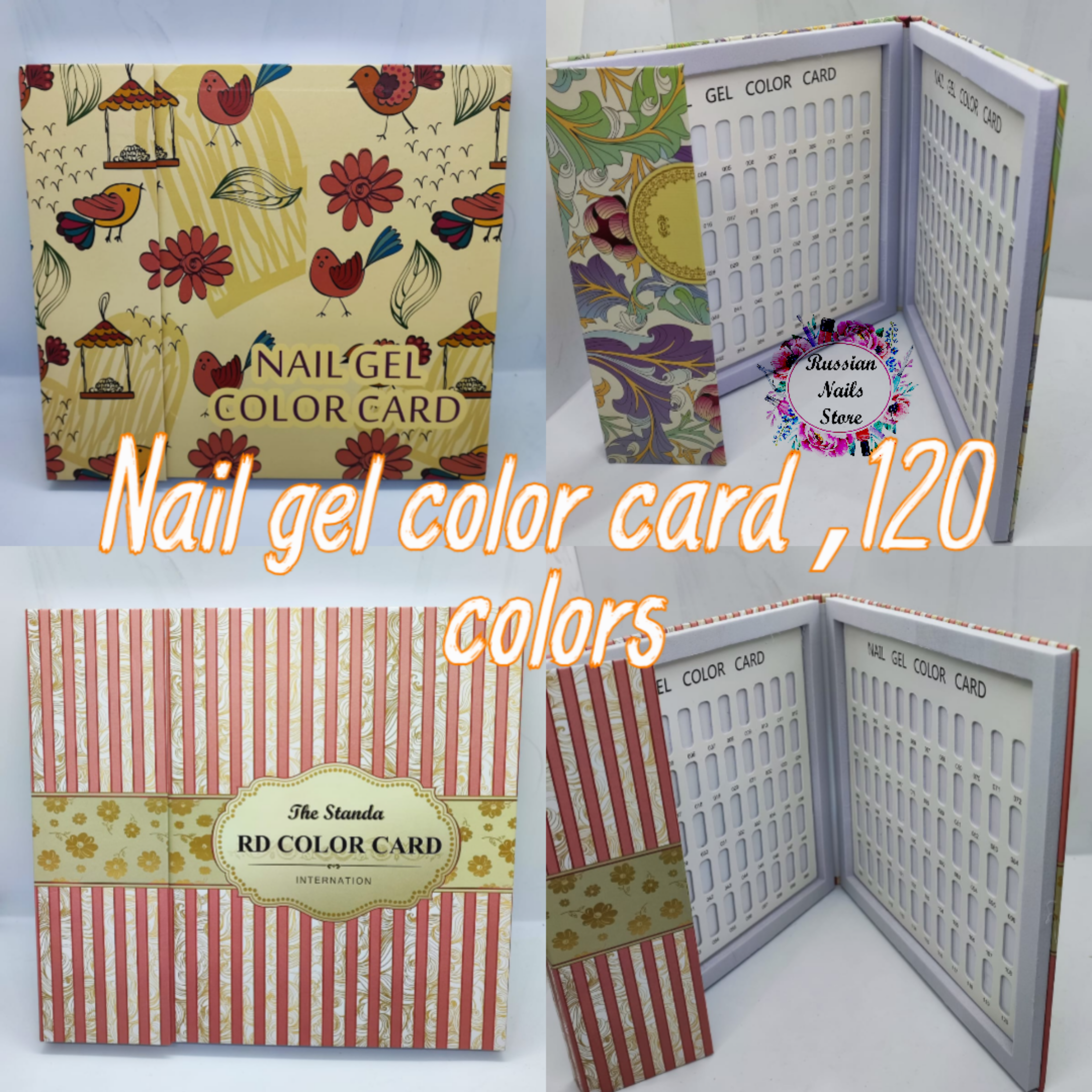 Gel Color Card /120pcs