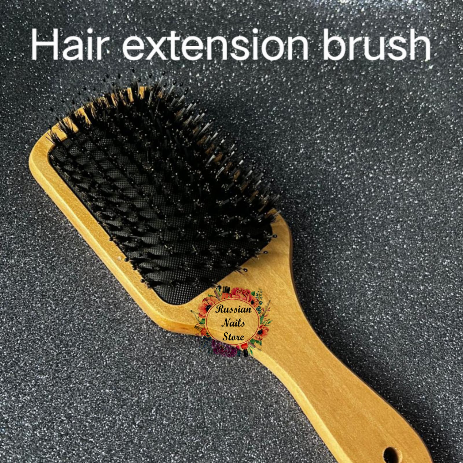 Hair extension brush
