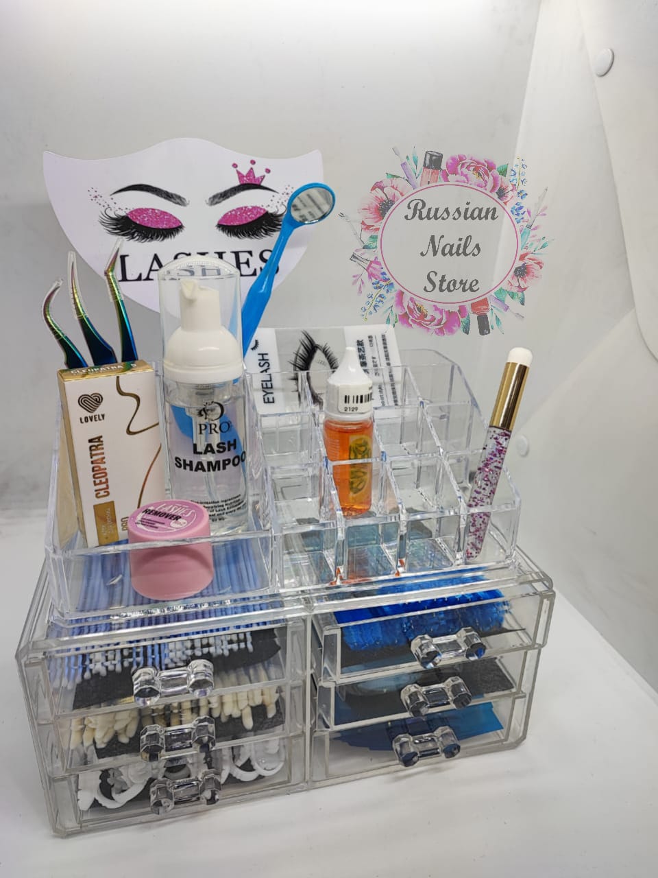 Lashes & Tools Organizer