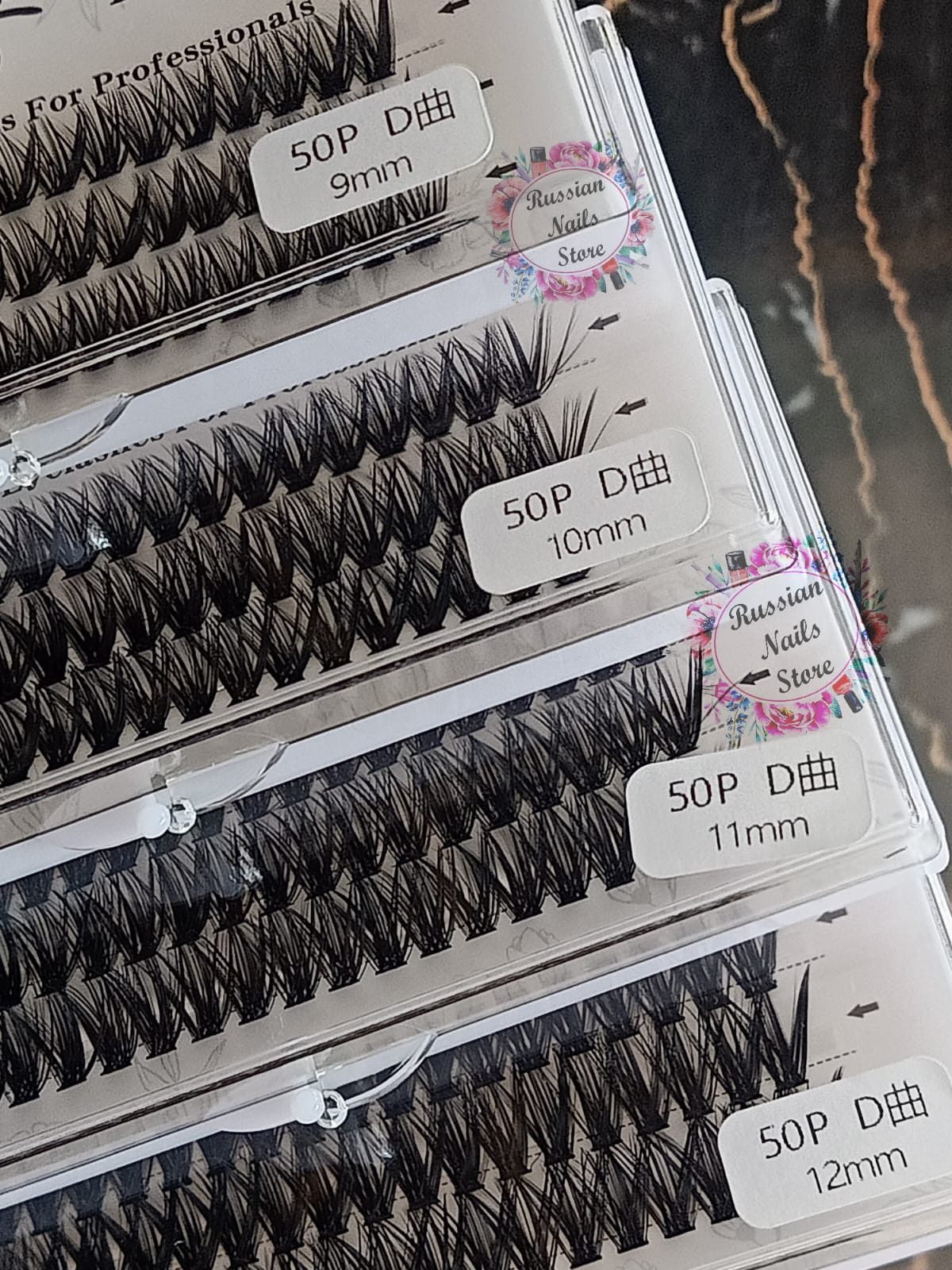 ReadyFan Lashes By Sizes ( 9-10-11-12 )